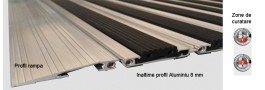 Stergator Aluminiu L45 Rubber